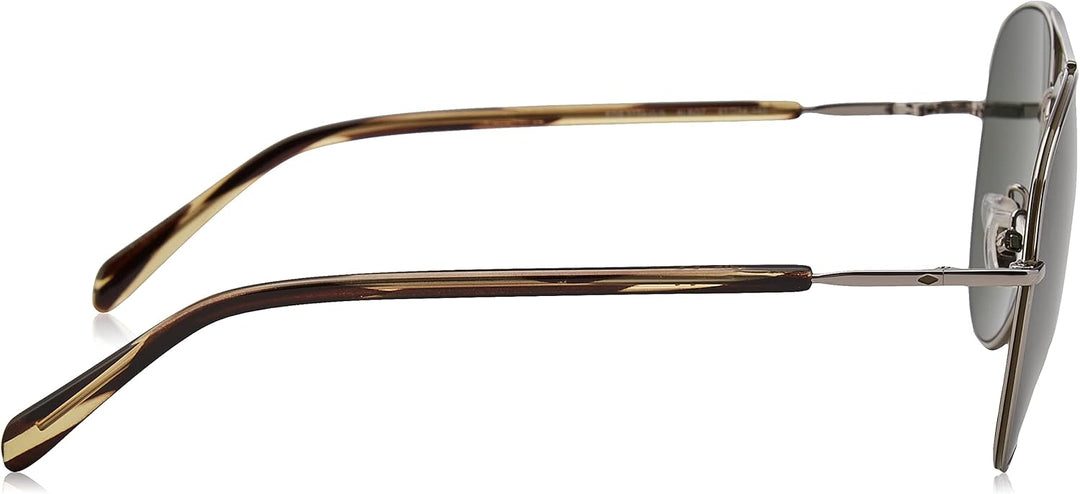 Fossil Unisex Fos 3104/G/S Sunglasses 61 6lb/Qt Ruthenium, 61 6lb/Qt Ruthenium