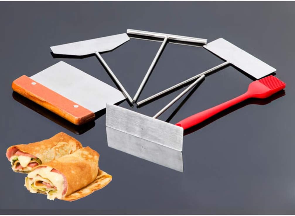 BESTonZON 1 St¨¹cke Crepes-Teigverteiler ¨ºpe Spreader Edelstahl ¨ºpe Pancake Maker Profi Teig Sprea