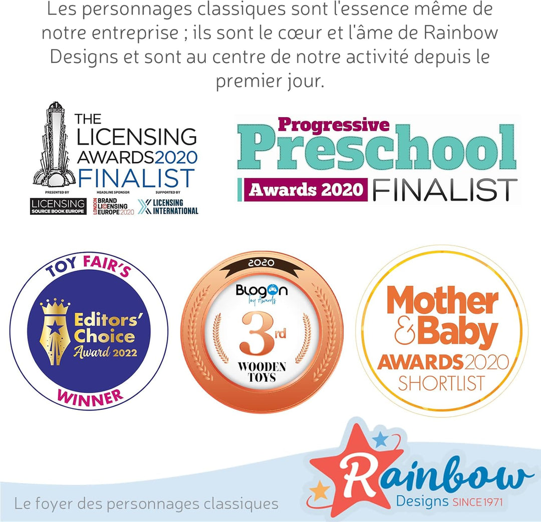 Rainbow Designs Peter Rabbit („Peter Hase“) Jack In The Box - Traditionelles Spielzeug für Babys und