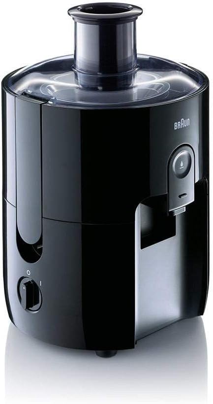 Braun Household PurEase Entsafter SJ 3100 BK – Juicer für selbstgemachte Säfte, Grosser Einfüllschac