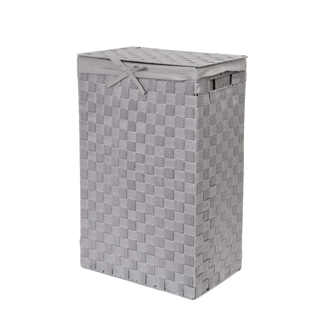 Compactor Wäschekorb Grau 25 x 38 x H.60 cm Praktisch,Elegant Grau, Praktisch,Elegant Grau