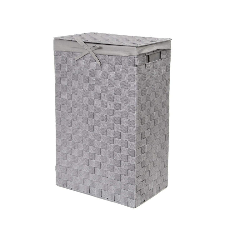 Compactor Wäschekorb Grau 25 x 38 x H.60 cm Praktisch,Elegant Grau, Praktisch,Elegant Grau