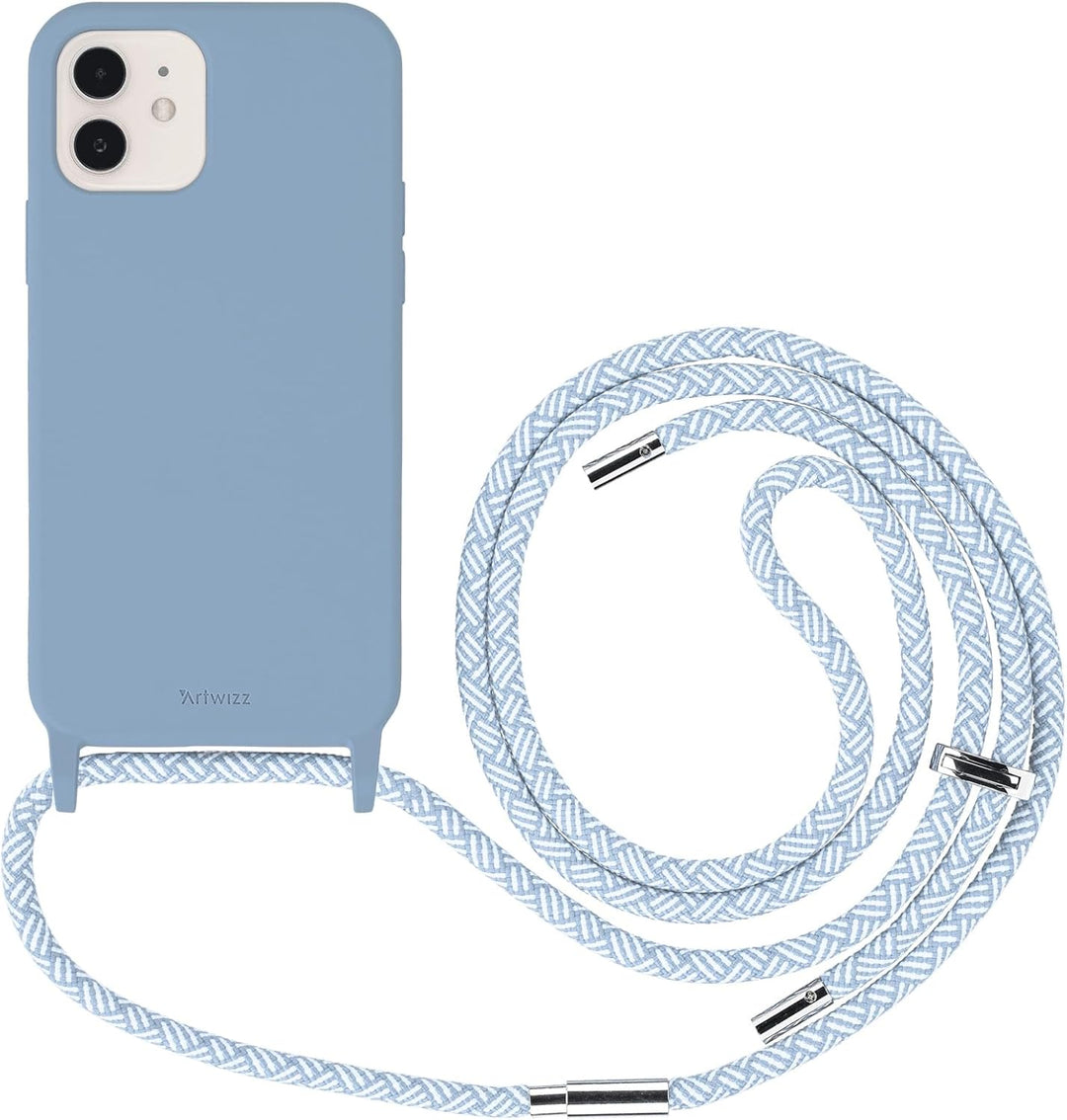 Artwizz HangOn Case geeignet für iPhone 12 Mini (5.4') - Elastische Schutzhülle aus Silikon als Hand