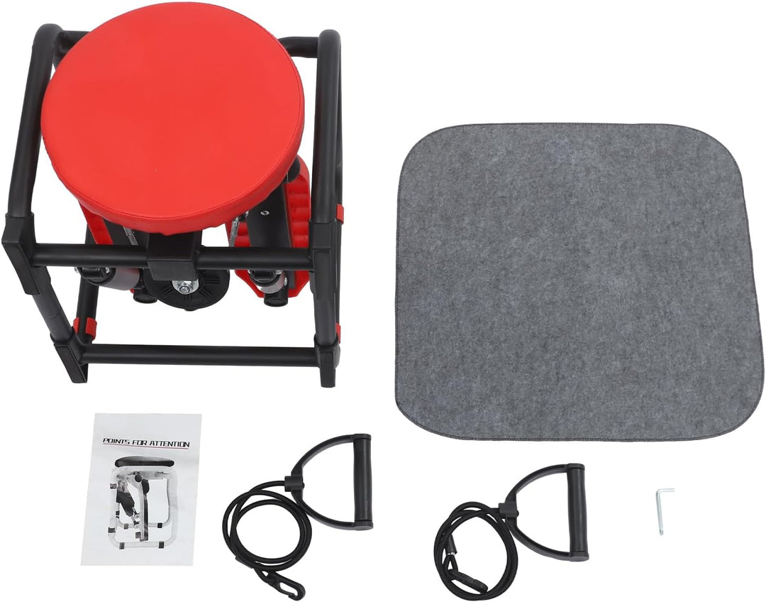 Stepper mit LCD Display, Sitzkissen für zuhause | Stairmaster bis 150 kg, Rutschfeste Pedale, Kompak