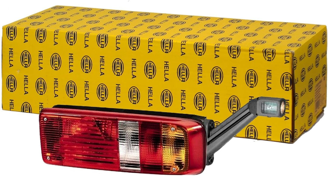 HELLA - Heckleuchte - EasyConn I Hybrid - Hybrid - 24V - Anbau/geschraubt - Lichtscheibenfarbe: mehr
