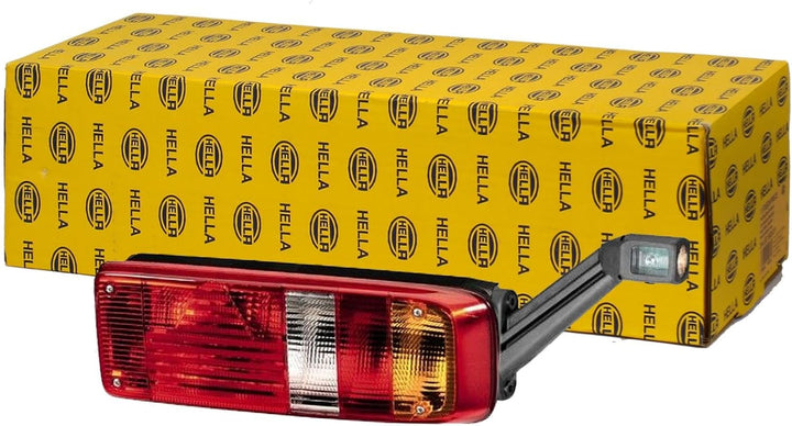 HELLA - Heckleuchte - EasyConn I Hybrid - Hybrid - 24V - Anbau/geschraubt - Lichtscheibenfarbe: mehr