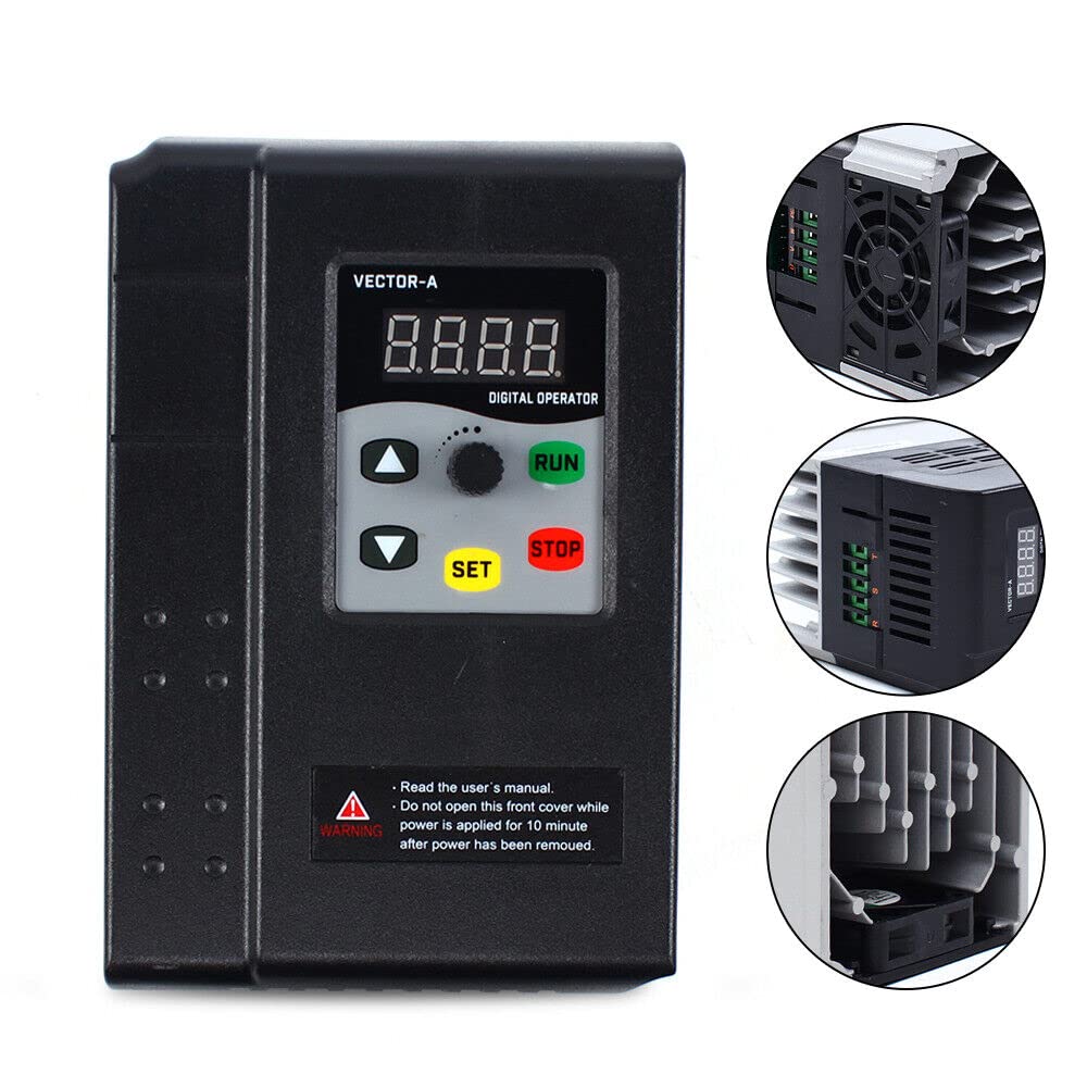 Frequenzumrichter, 1/3 Phase 220V 380V VFD Wechselrichter Variable Frequency Driver Inverter Motor D
