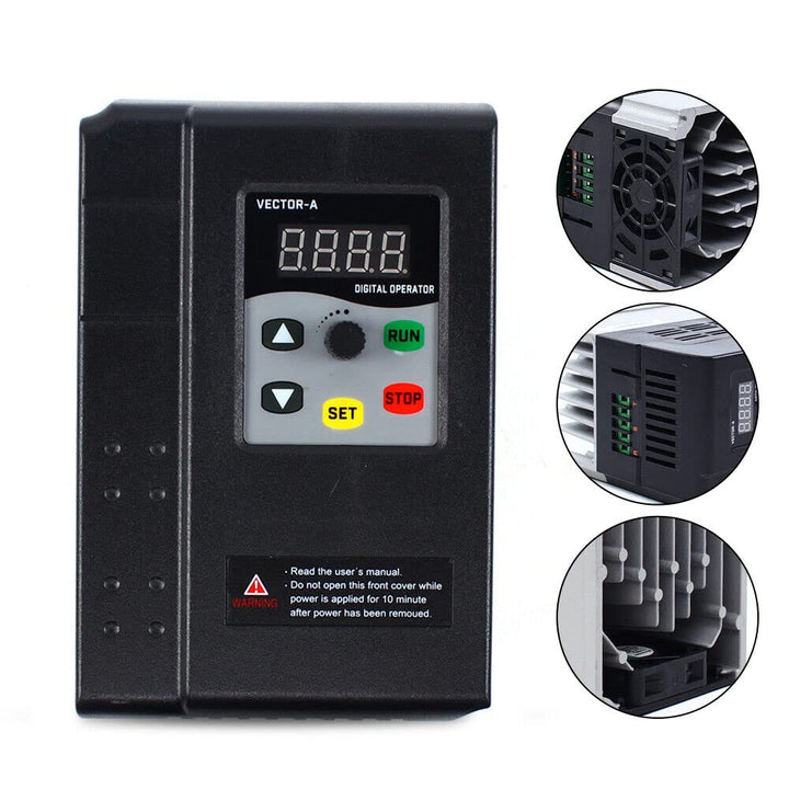 Frequenzumrichter, 1/3 Phase 220V 380V VFD Wechselrichter Variable Frequency Driver Inverter Motor D