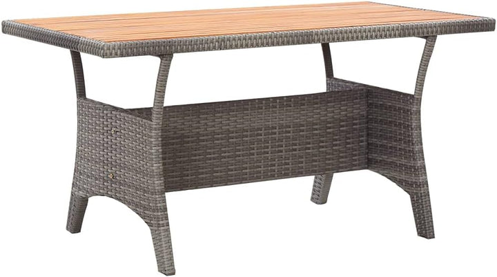 vidaXL Akazienholz Massiv Gartentisch Garten Esstisch Terrassentisch Tisch Balkontisch Gartenmöbel O