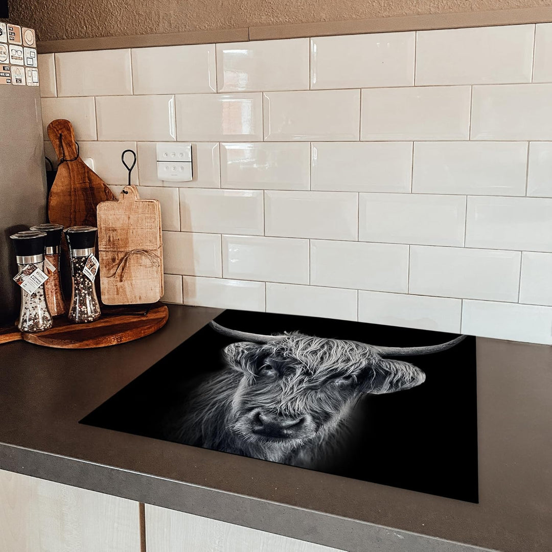 KitchenYeah© Herdabdeckplatte Einteilig Abdeckplatten Cerankochfeld Abdeckung Ceranfeld Herdplattena