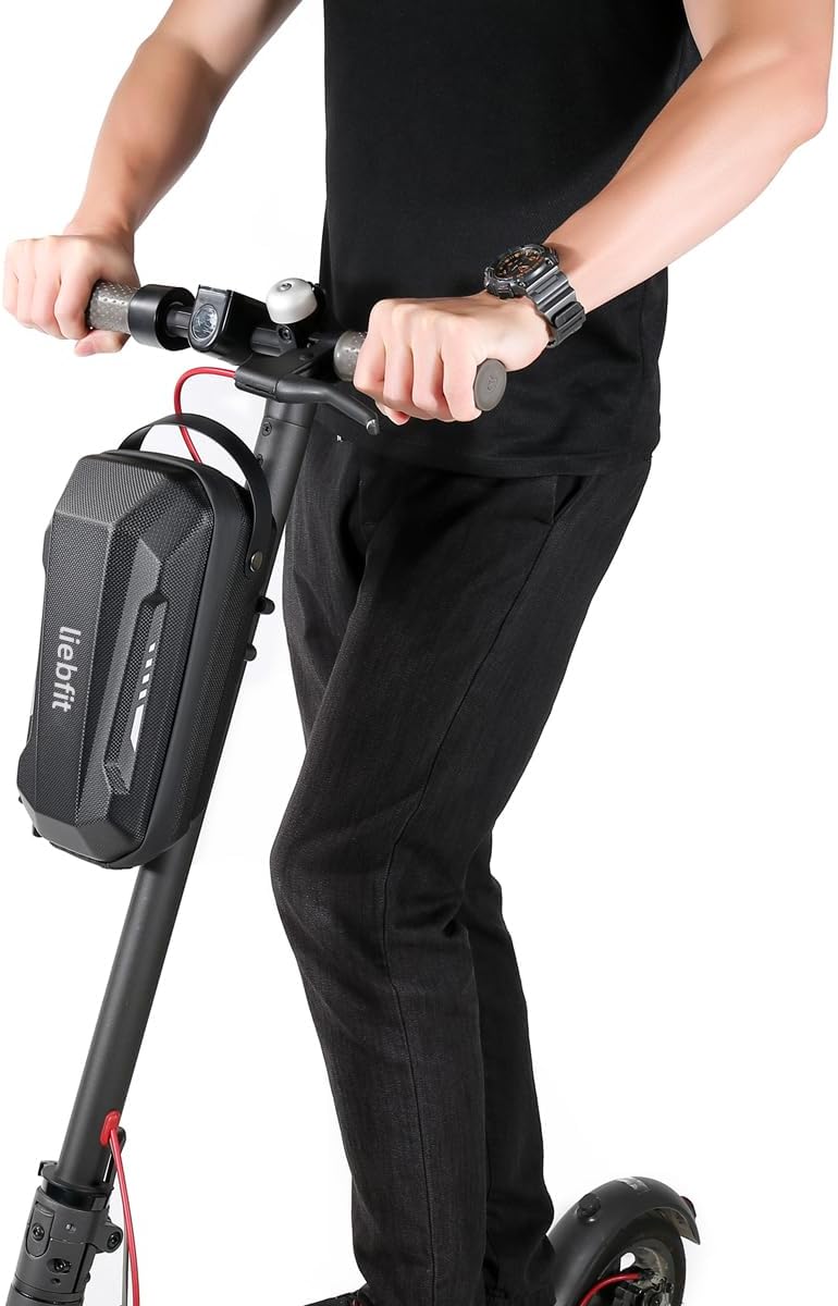 liebfit Lenkertasche wasserdicht mit Tragegriff für E-Scooter Elektroroller Xiaomi Mi Ninebot NIU JO