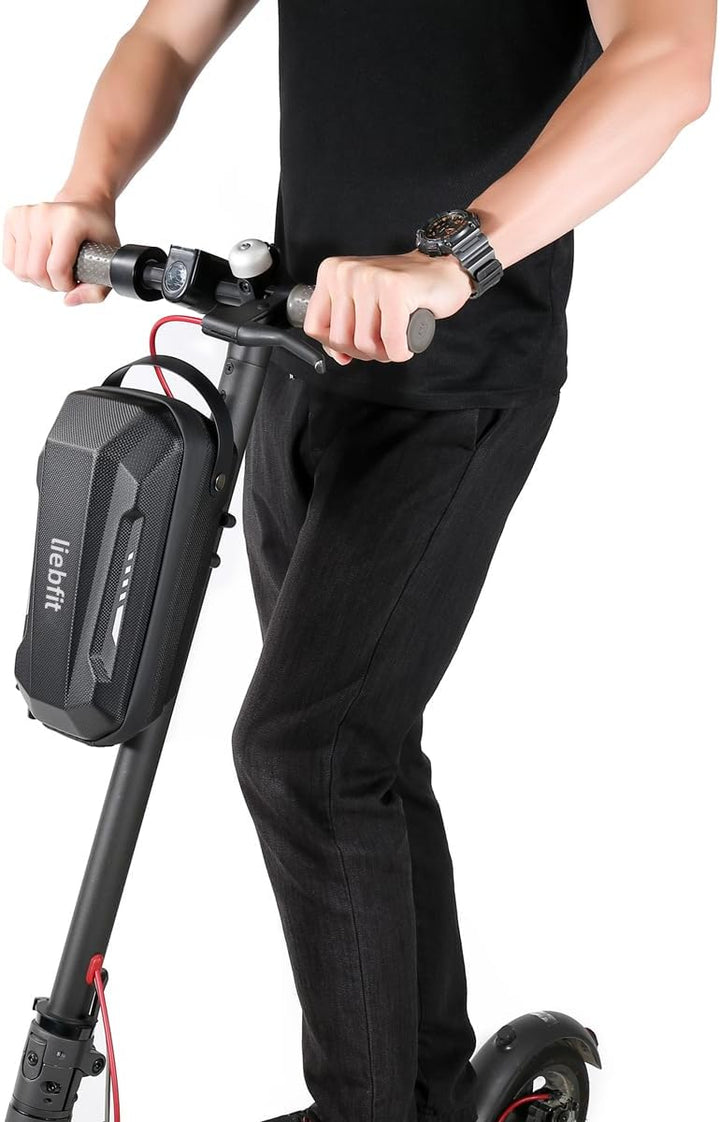 liebfit Lenkertasche wasserdicht mit Tragegriff für E-Scooter Elektroroller Xiaomi Mi Ninebot NIU JO