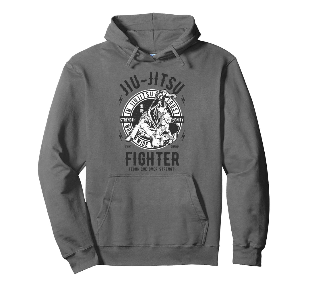BJJ Shirt Herren Jiu-Jitsu Männer Brazilian Jiu Jitsu Pullover Hoodie