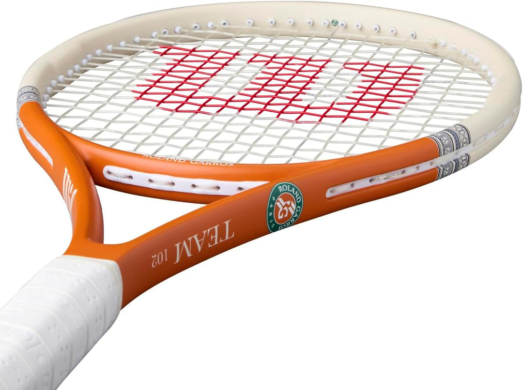 Wilson Roland-Garros 2026 Team 102 Tennisschläger, Geeignet für Freizeitspieler, Mit leichtem Rahmen