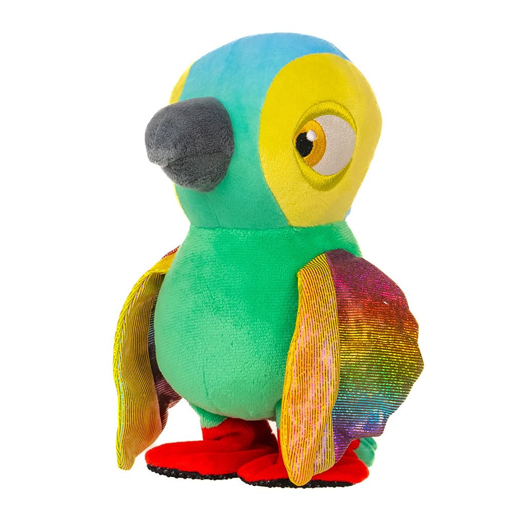 Bandai – La Farm De Zenon: Interaktives Plüschtier Lorito Pepe