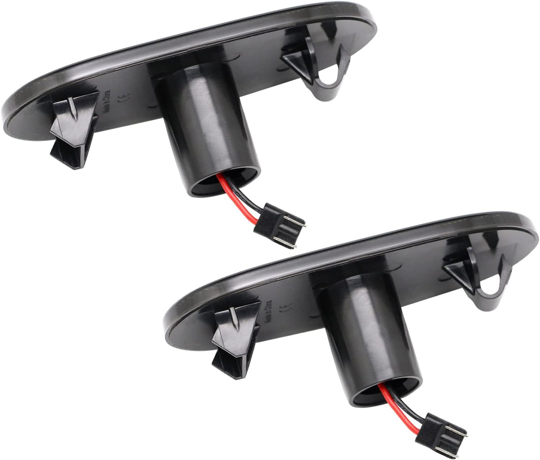 goingfast Passend für Mercedes Spinter W906 6x LED Seitenmarkierungsleuchten Schwarz 06-13 Positions