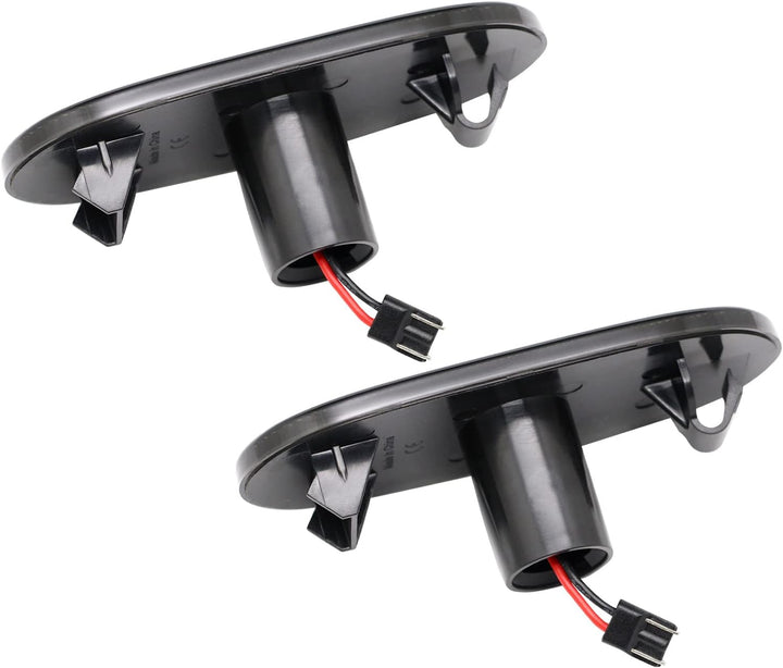 goingfast Passend für Mercedes Spinter W906 6x LED Seitenmarkierungsleuchten Schwarz 06-13 Positions