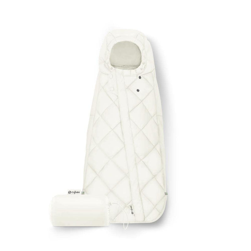 CYBEX Gold Fusssack Snøgga Mini 2, Für Babyschalen, Ab Geburt bis ca. 24 Monate, TOG 4, Seashell Bei