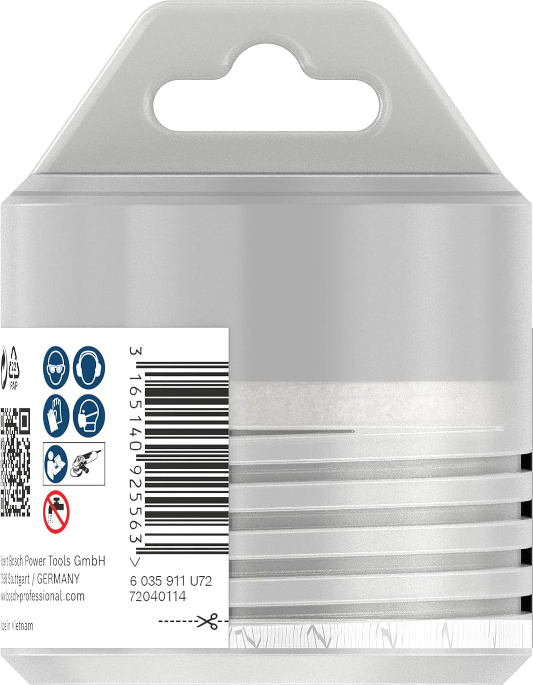 Bosch Professional 1x Diamanttrockenbohrer Best (für Keramik, X-LOCK, Dry Speed, Ø 65 mm, Arbeitslän