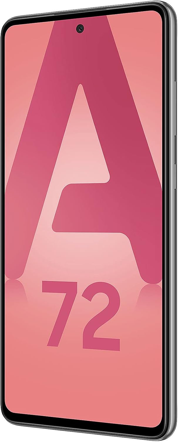 Samsung Galaxy A72 - Smartphone 128GB, 6GB RAM, Dual SIM, Black Alle Träger Black 128 GB, Alle Träge