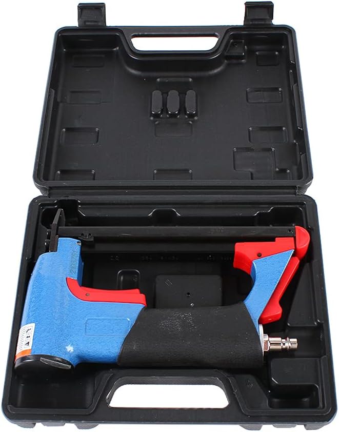 Kaichenyt Druckluft Nagler Tacker, 4-16mm Pneumatische Nagler Kombi Pneumatische Werkzeug für Code-N