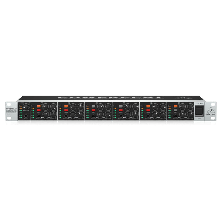 Behringer POWERPLAY HA6000 6-Kanal-Hochleistungs-Kopfhörer-Misch- und Verteilverstärker, POWERPLAY H