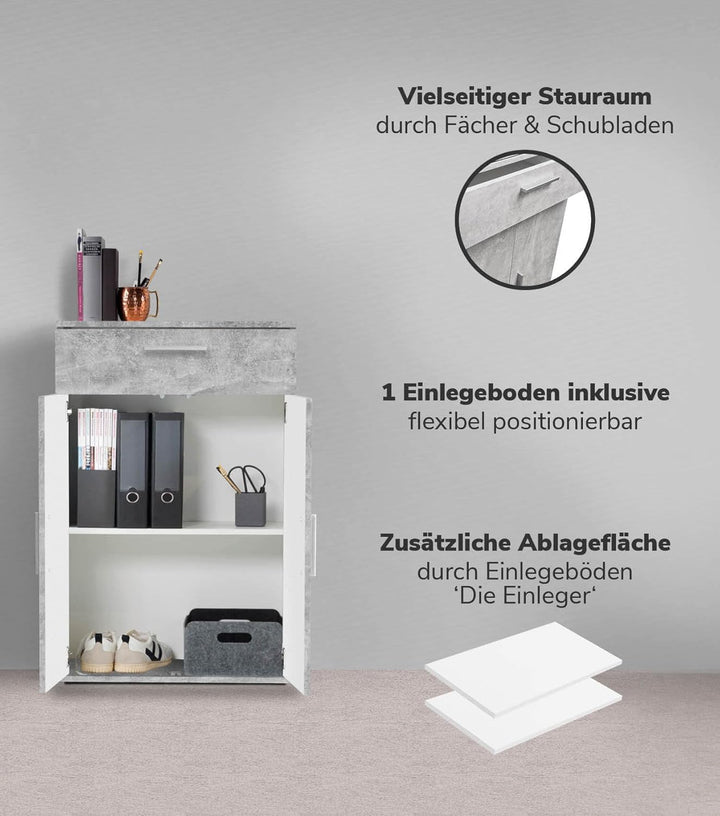mokebo Mehrzweckschrank Büroschrank &