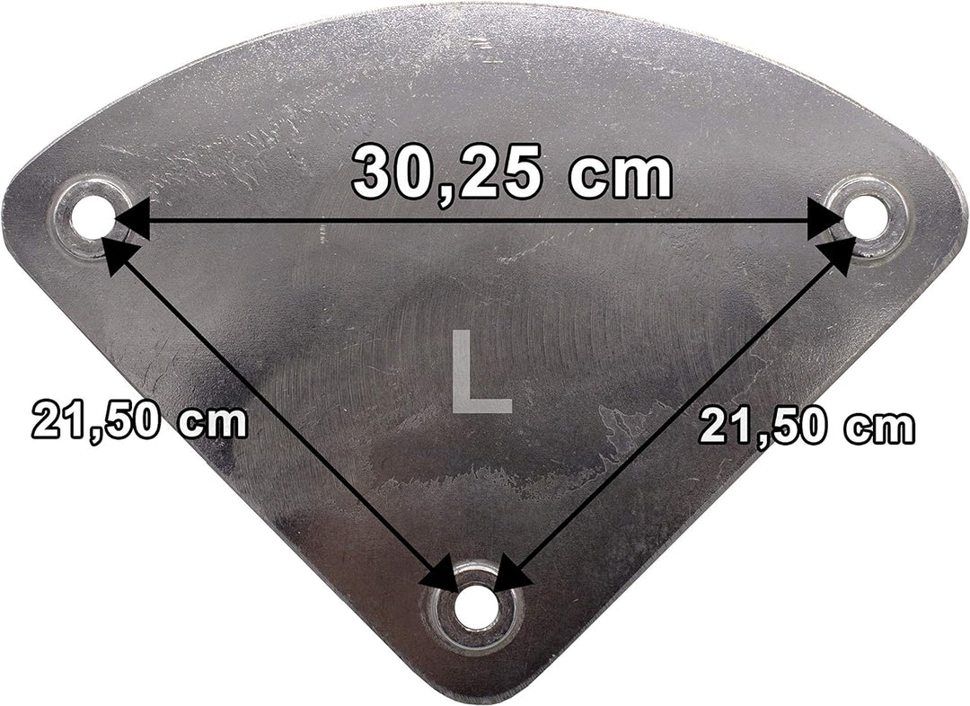 VARIOSAN Schlauchhalter für 3/4" Schläuche 13934, Aluminium, 35 x 26 x 14 cm (L) Für 3/4" Schläuche