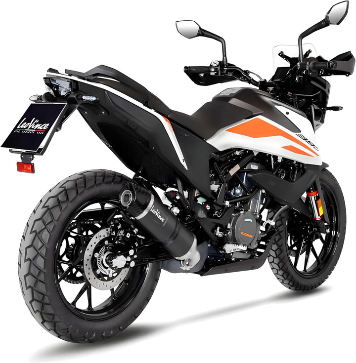 Endschalldämpfer/Auspuffanlage LeoVince SLIP-ON SBK LV ONE EVO Black Edition, Edelstahl schwarz, Car