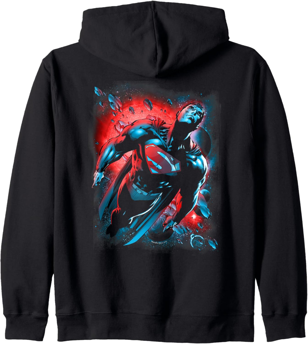 Superman Red Sun Power Kapuzenjacke
