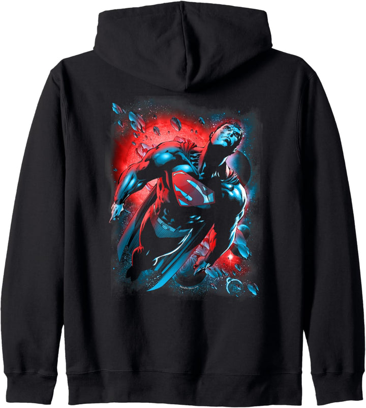 Superman Red Sun Power Kapuzenjacke