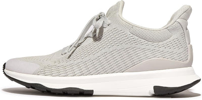 FitFlop Womens Vitamin Ffx Knit Sports Sneakers Tiptoe Grey Mix 39, Tiptoe Grey Mix 39