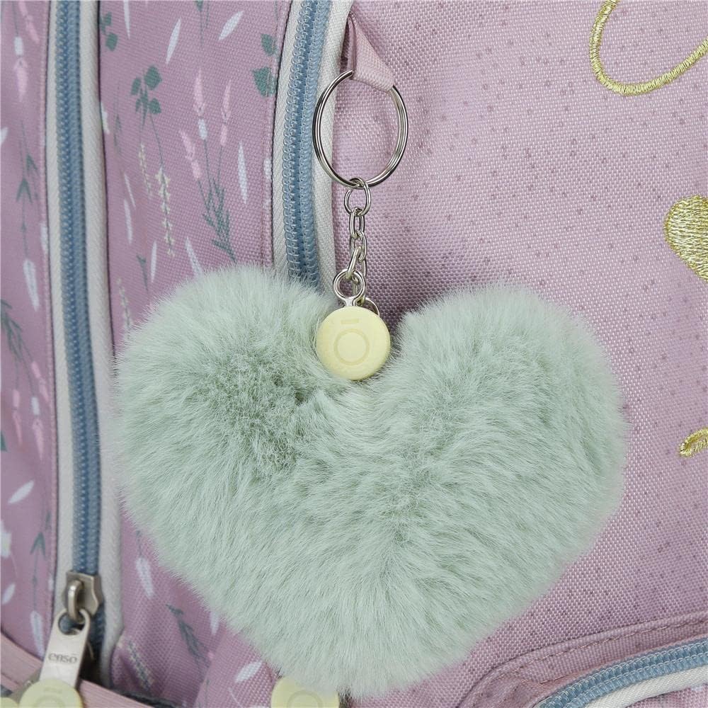 Enso Beautiful Day Vorschulrucksack mit Lila Trolley 23x28x10 cm Polyester 6,44L Rucksack 28 + Troll