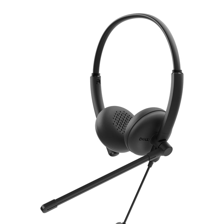 Dell Kabelgebundenes Headset WH125 – USB-A Plug & Play, On-Ear mit Polstern, 270° drehbarer Mikrofon