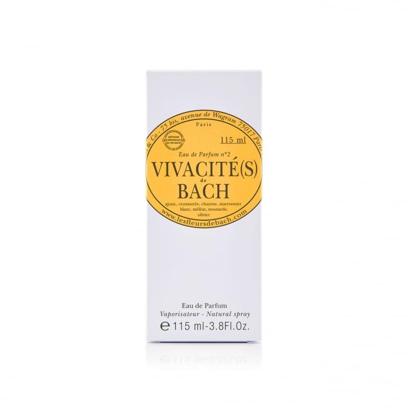 Elixirs &amp; Co Eau de Parfum Nr. 2 Vivacité aux fleurs De Bach Flacon Vaporisateur BIO, 115 ml