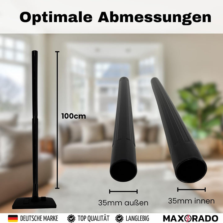 Rohr Düse Aufsatz 6-tlg Ersatzteile Set 35mm für Würth Nass- und Trockensauger ISS 35 35-S 30L 40-M