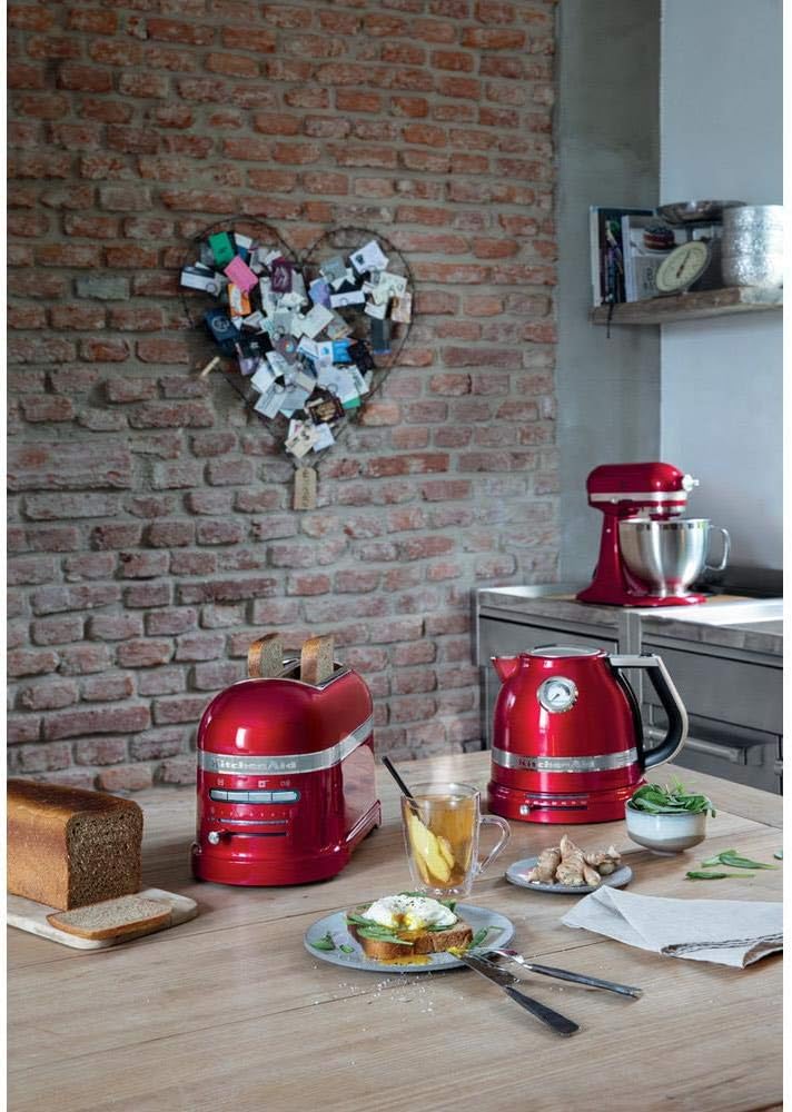 Kitchenaid 5KMT2204ECA Artisan -Toaster für 2 Scheiben, Liebesapfel rot, 220 - 240 V, 50 - 60 Hz