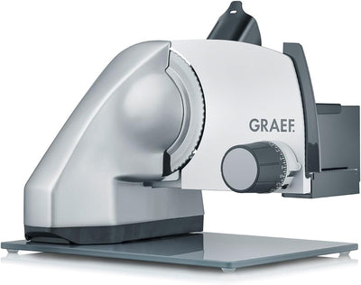 GRAEF Allesschneider S52200 silber | Universale Schneidemaschine für die Küche | Brotschneidemaschin