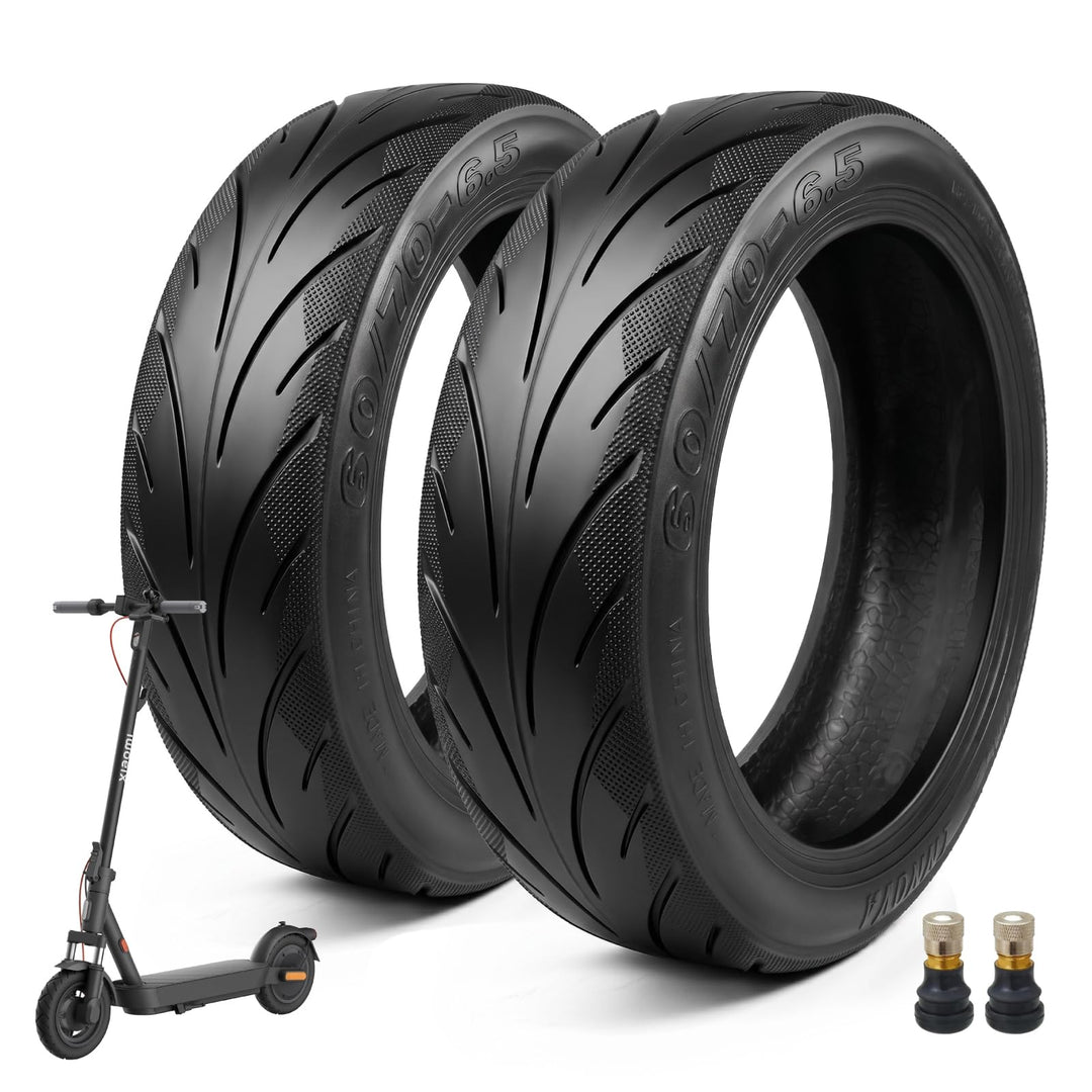 60/70-6,5 Tubeless Reifen mit Ventil für Xiaomi 5/5 Pro/5 Max, für Ninebot Max G30/G30D/G30D2 Elektr