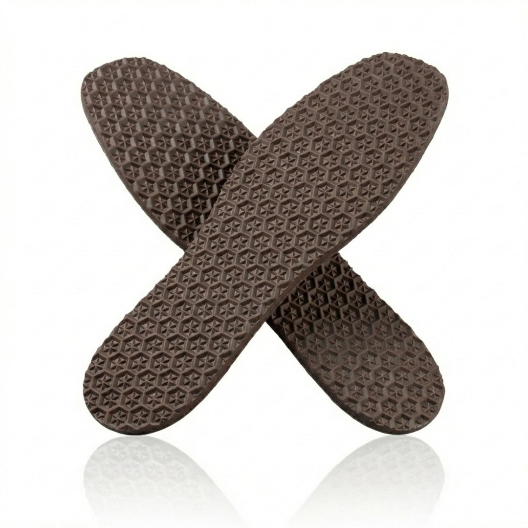 Langlauf Schuhbedarf Schuhreparatur Sohle Brown Star - Zellkautschuk Langsohle - Schuhsohle - Anti R