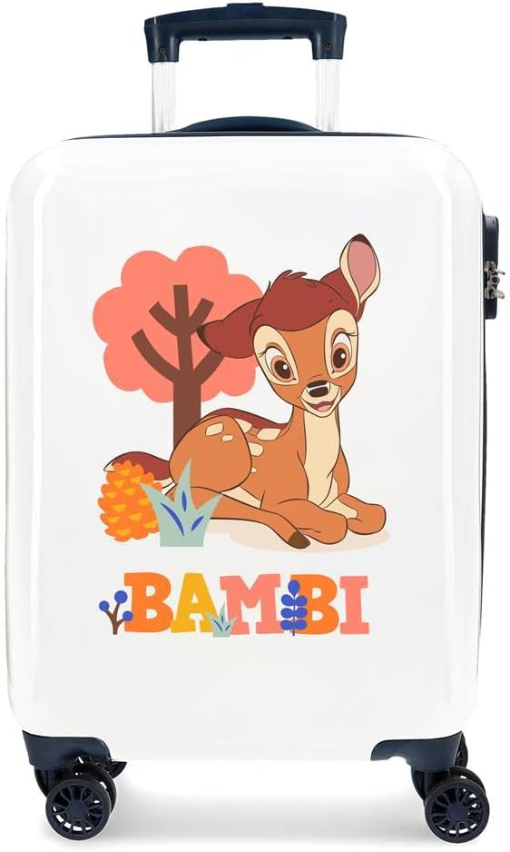 Disney Bambi Kabinentrolley, Mehrfarbig, 38 x 55 x 20 cm, Hartplastik, seitlicher Kombinationsversch