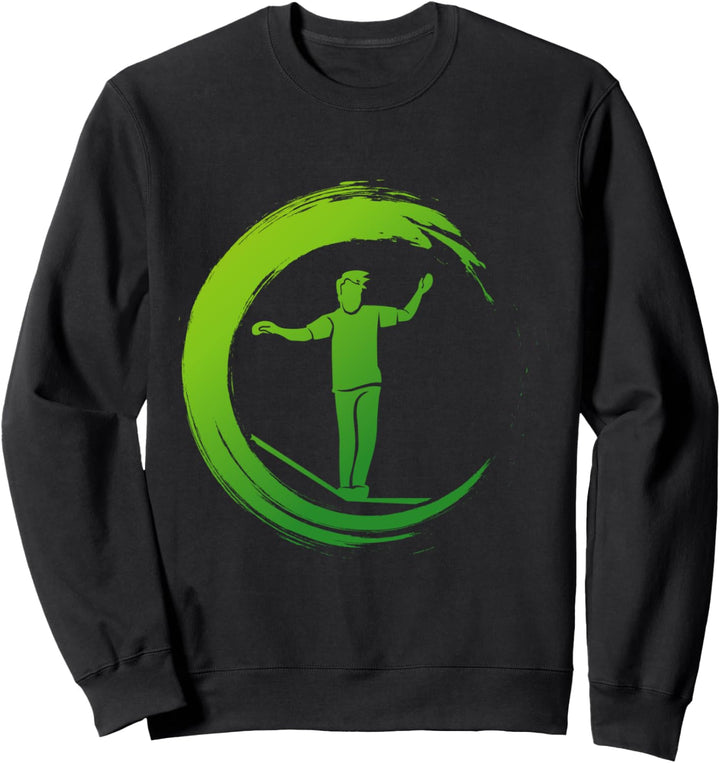 Slackline Slacken Slacklining Sweatshirt
