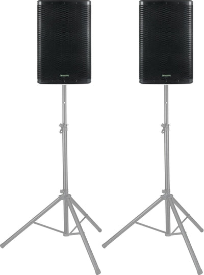 Pronomic C-215 MA Stereo Set - Zwei aktive 2-Wege Boxen - Leistung: 2000 Watt - 15" Woofer + 1,75" H