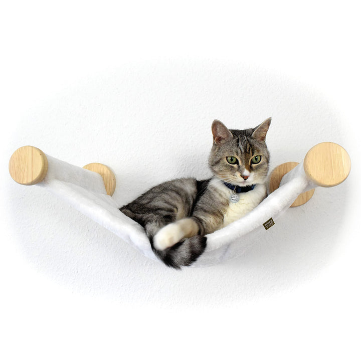 Katzenhängematte zur Wandmontage, ECO Katzenbett Katzen Hängematte für die Wand, zur Erweiterung Ein