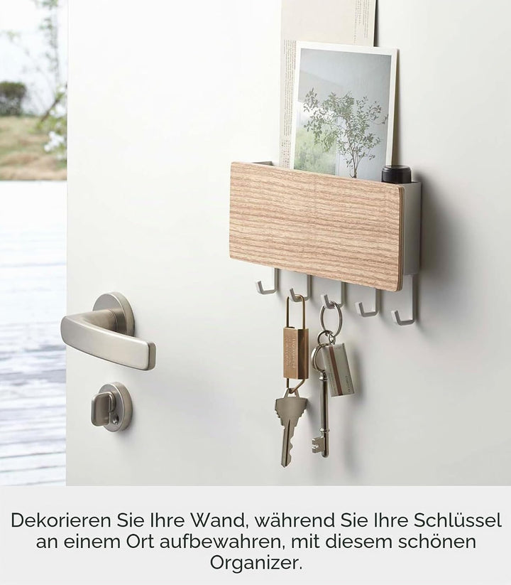 Magnetic Keyhook & Holder - Rin - natural Beige, Beige