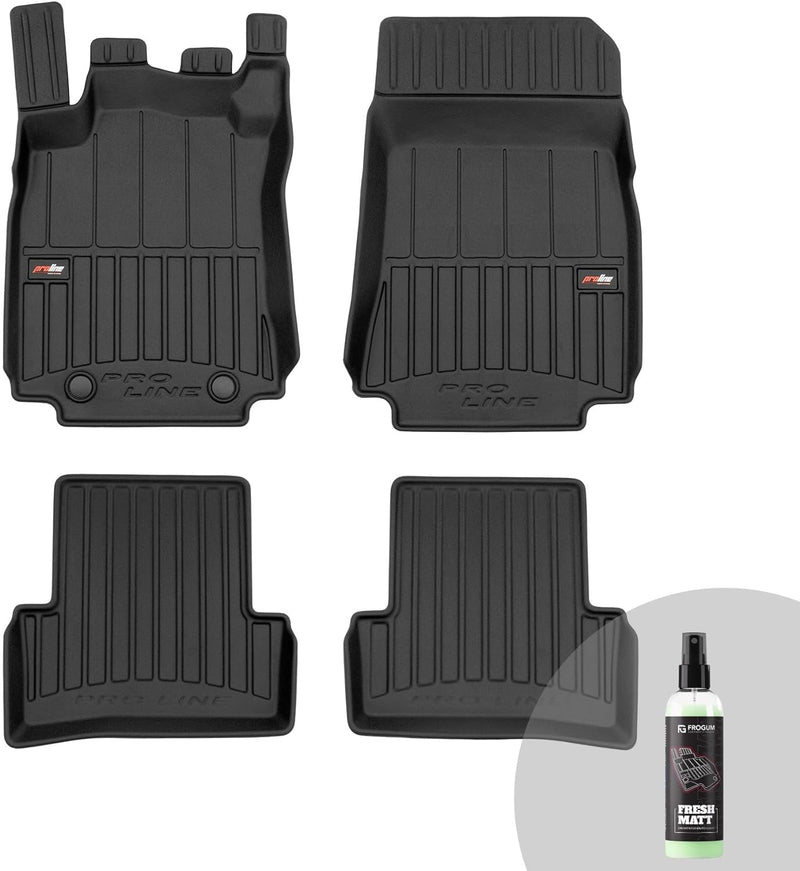 FROGUM ProLine 3D Gummimatten Exklusiven Auto Fussmatten Autofussmatten für Renault Modus 2004-2012