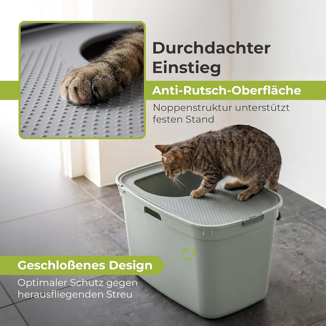 TopCat Katzentoilette olivgrün, olivgrün
