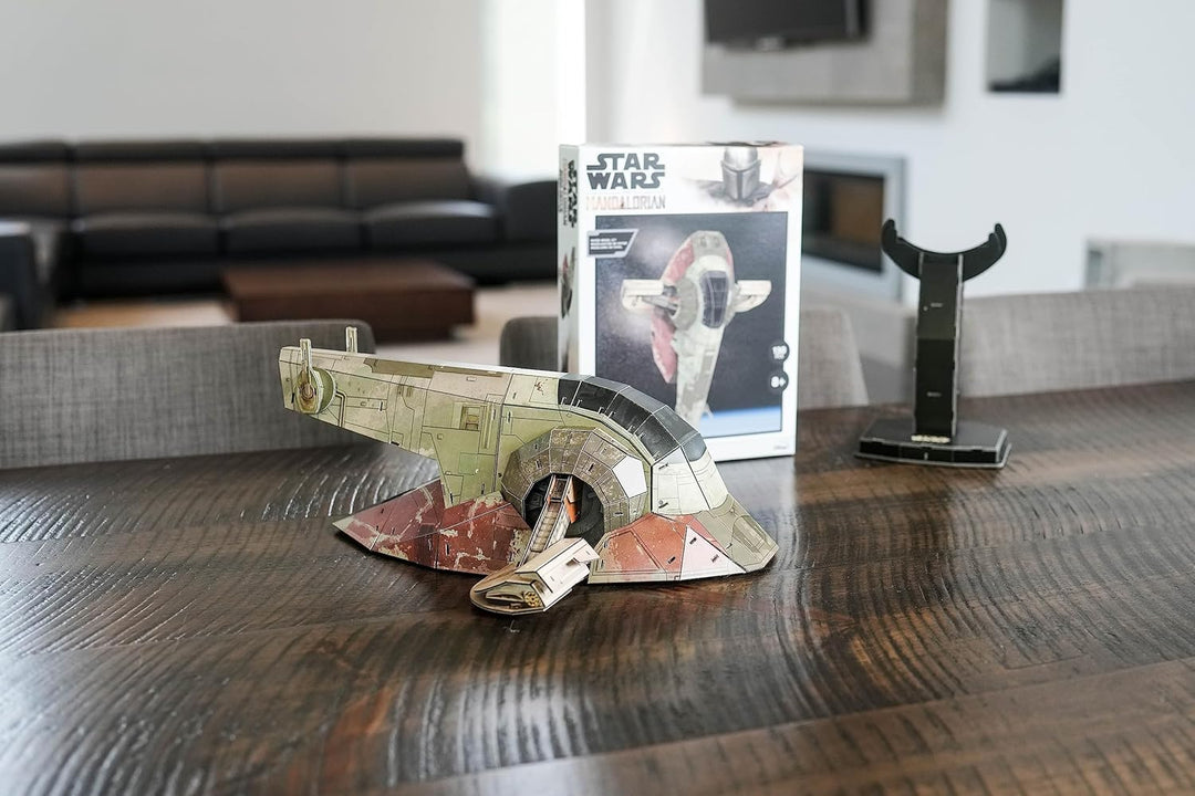 University Games Star Wars: The Mandalorian Boba Fett's Starfighter Modellbausatz