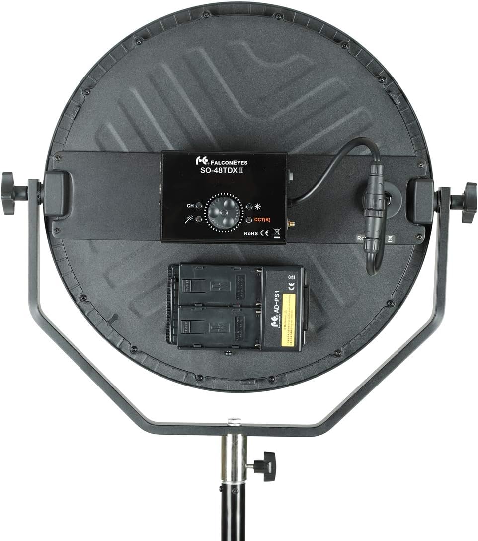 Falcon Eyes SO-48TD Bi-Color LED Video Licht 48W LED Panel Dauerlicht Dimmbar High CRI 95 3000~5600K
