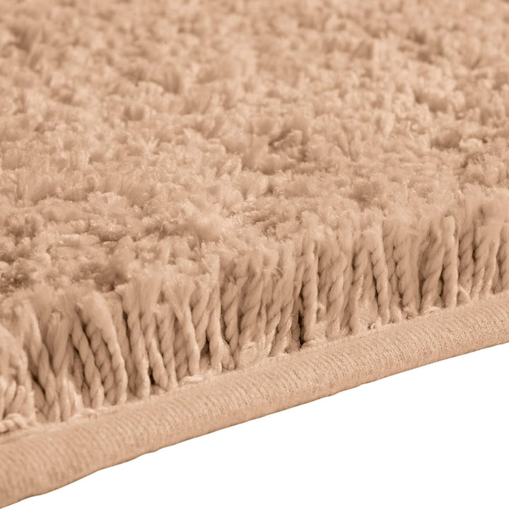 Erwin Müller Badematte, Badteppich, Badvorleger Rhodos Uni rutschhemmend beige Grösse 80x150 cm - ul